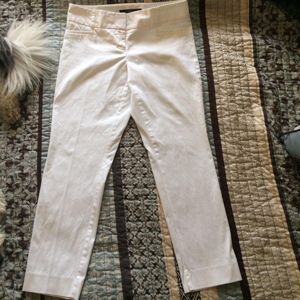 The Limited Drew fit white Pants